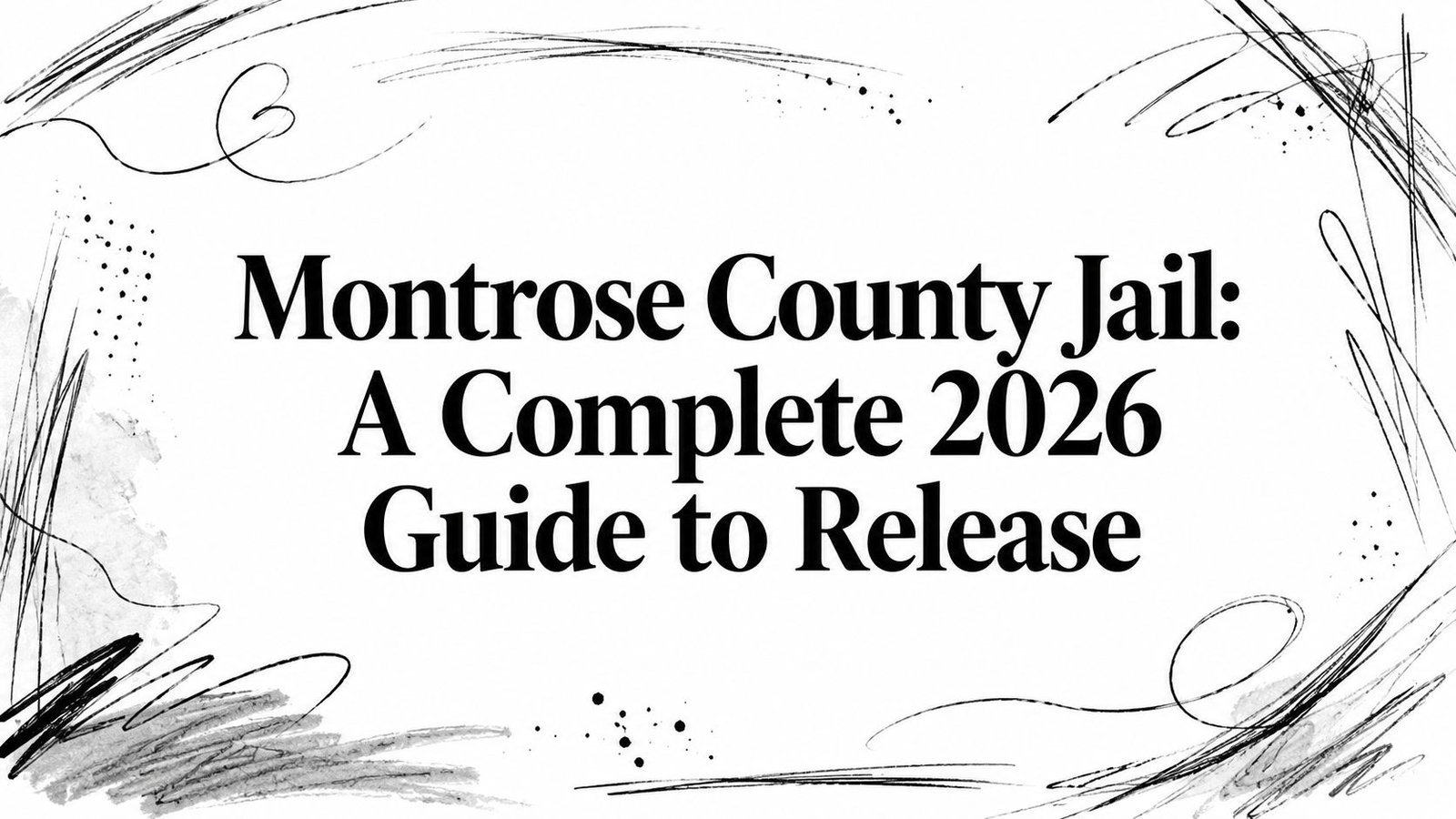 Montrose County Jail: A Complete 2026 Guide to Release