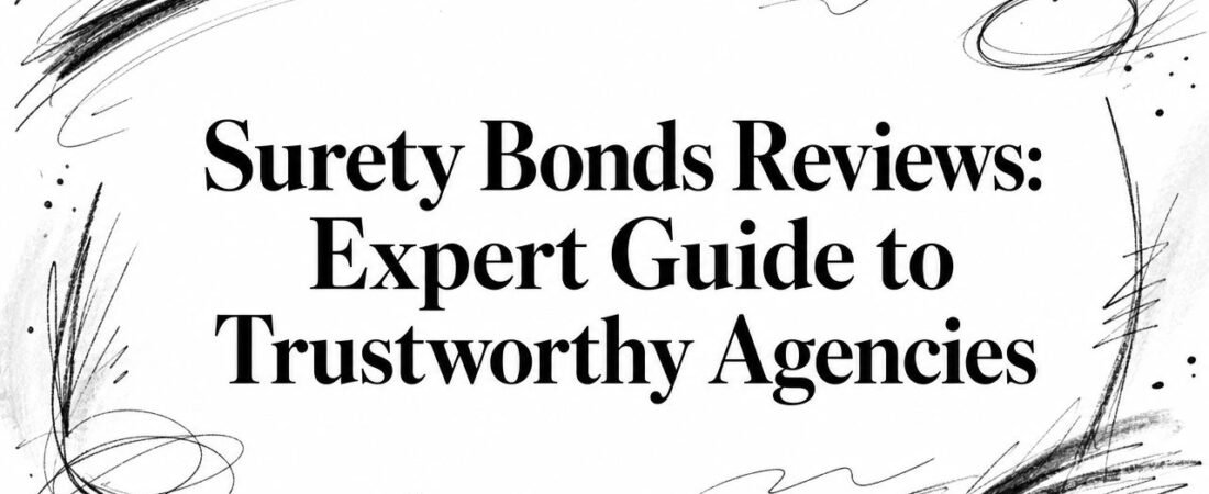 Surety Bonds Reviews: Expert Guide to Trustworthy Agencies