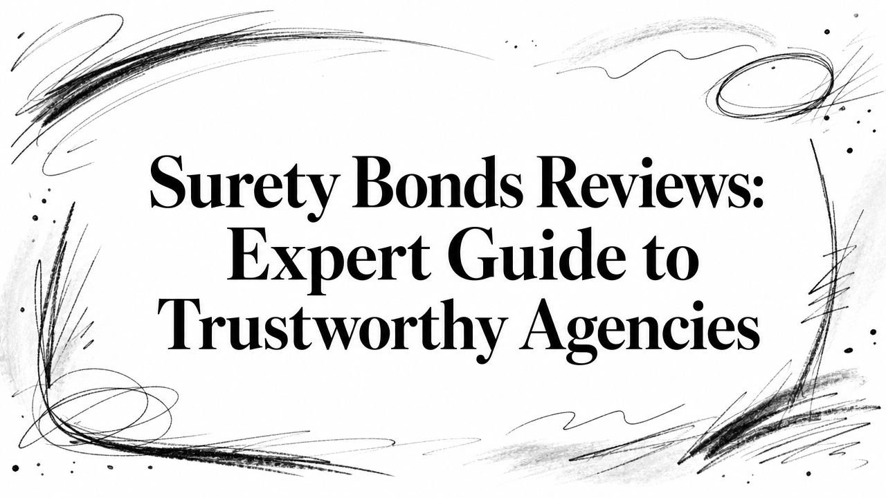 Surety Bonds Reviews: Expert Guide to Trustworthy Agencies