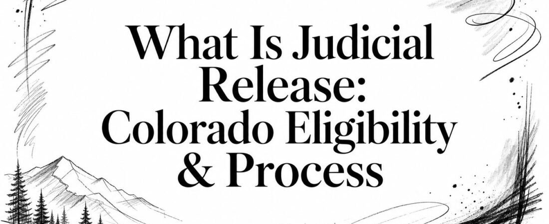 What Is Judicial Release: Colorado Eligibility & Process