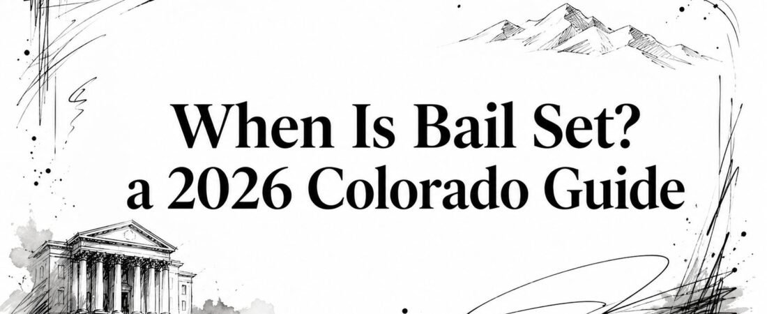 When Is Bail Set? a 2026 Colorado Guide