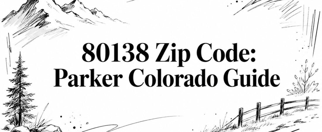 80138 Zip Code: Parker Colorado Guide