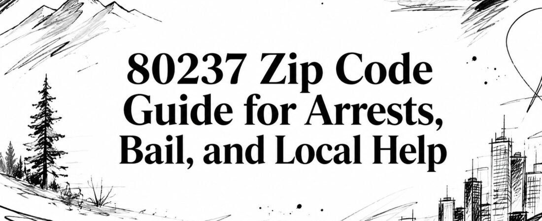80237 Zip Code Guide for Arrests, Bail, and Local Help