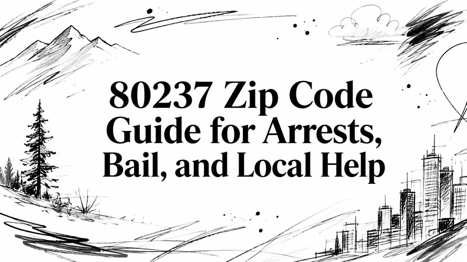 80237 Zip Code Guide for Arrests, Bail, and Local Help