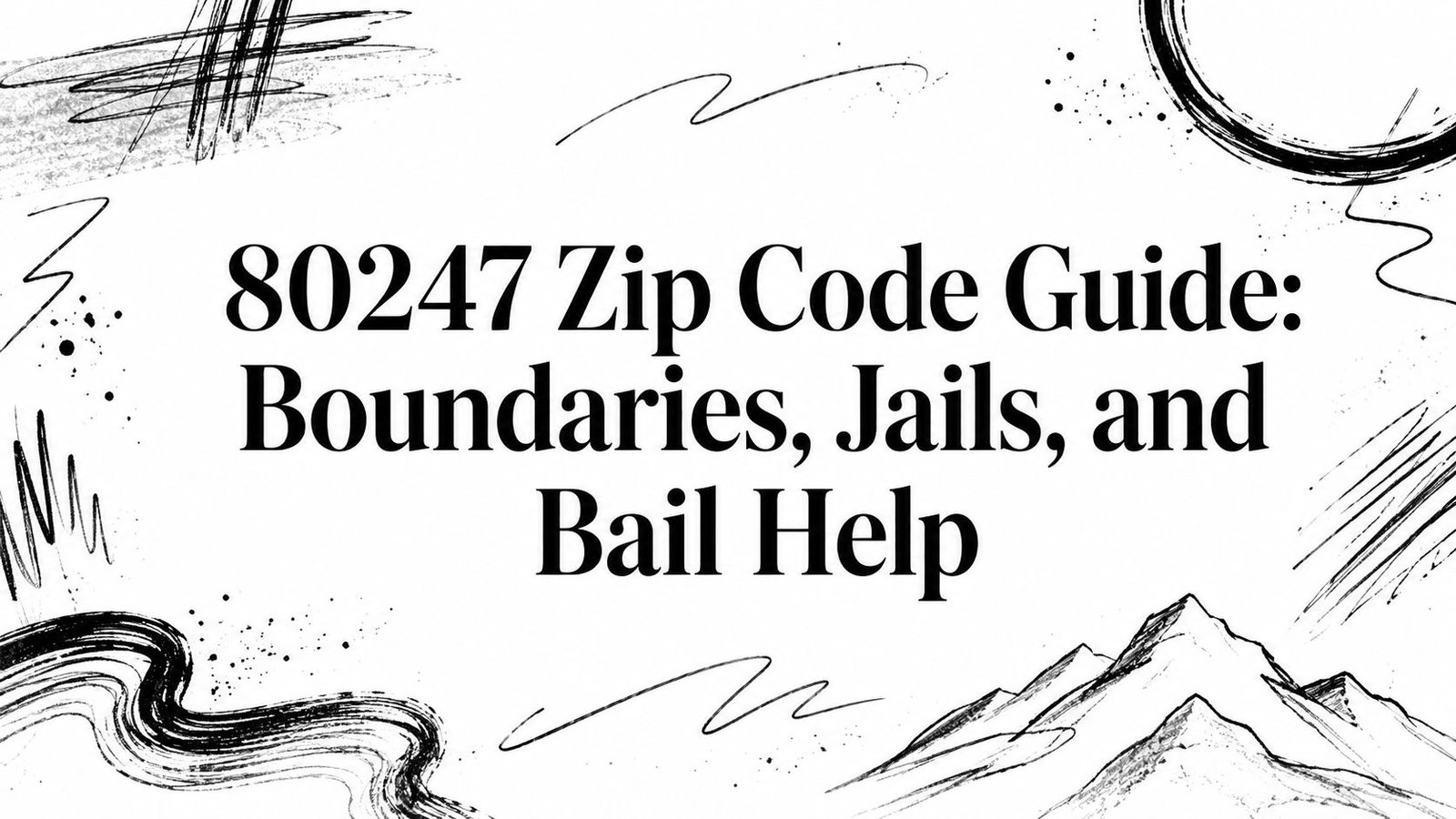 80247 Zip Code Guide: Boundaries, Jails, and Bail Help