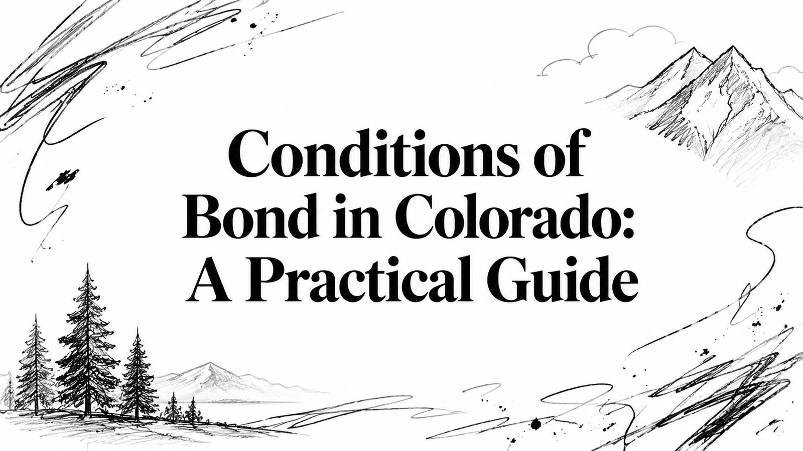 Conditions of Bond in Colorado: A Practical Guide