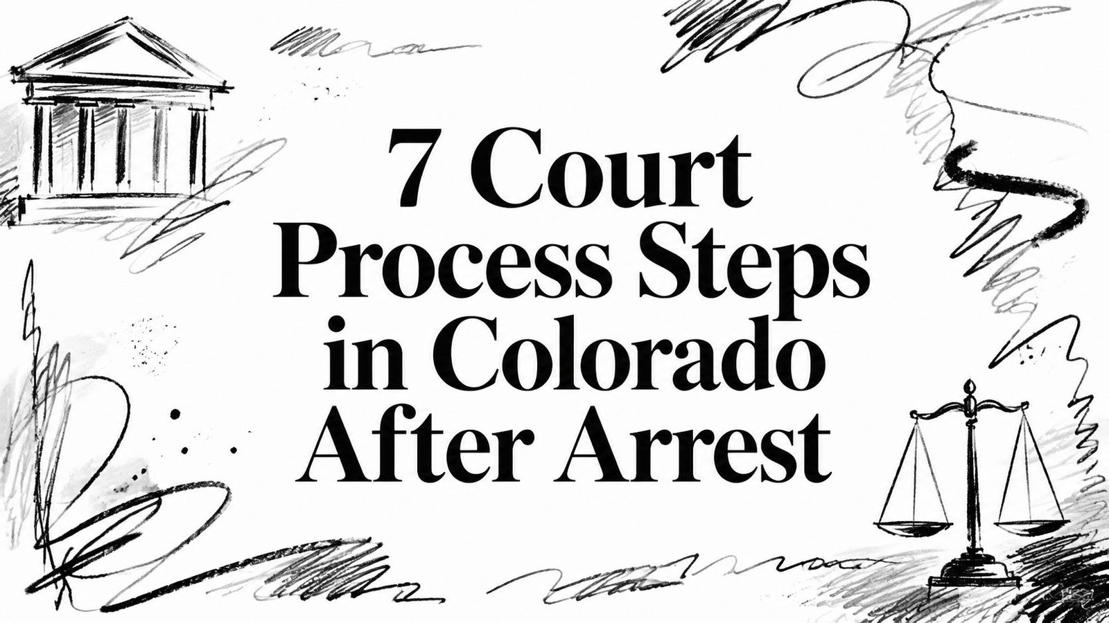 7 Court Process Steps in Colorado After Arrest
