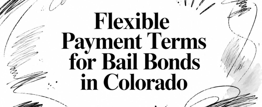 Flexible Payment Terms for Bail Bonds in Colorado