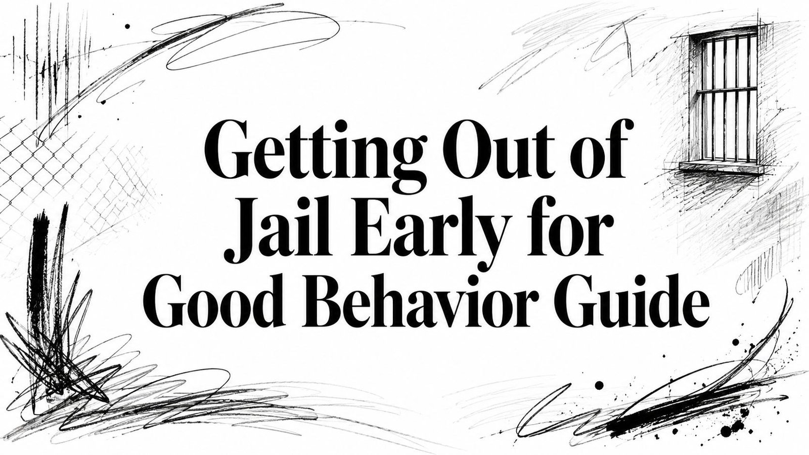 Getting Out of Jail Early for Good Behavior Guide