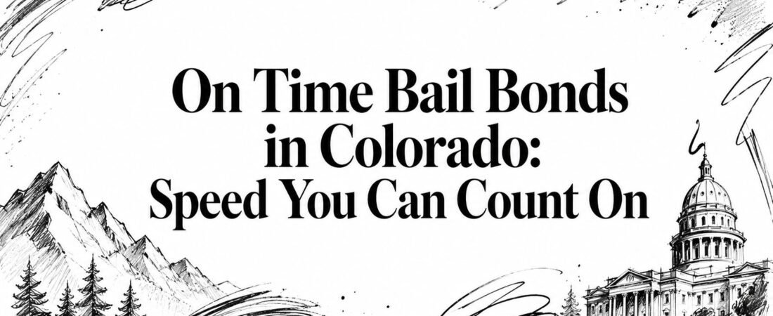 On Time Bail Bonds in Colorado: Speed You Can Count On