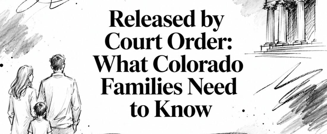 Released by Court Order: What Colorado Families Need to Know