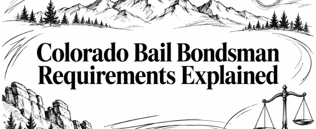 Colorado Bail Bondsman Requirements Explained