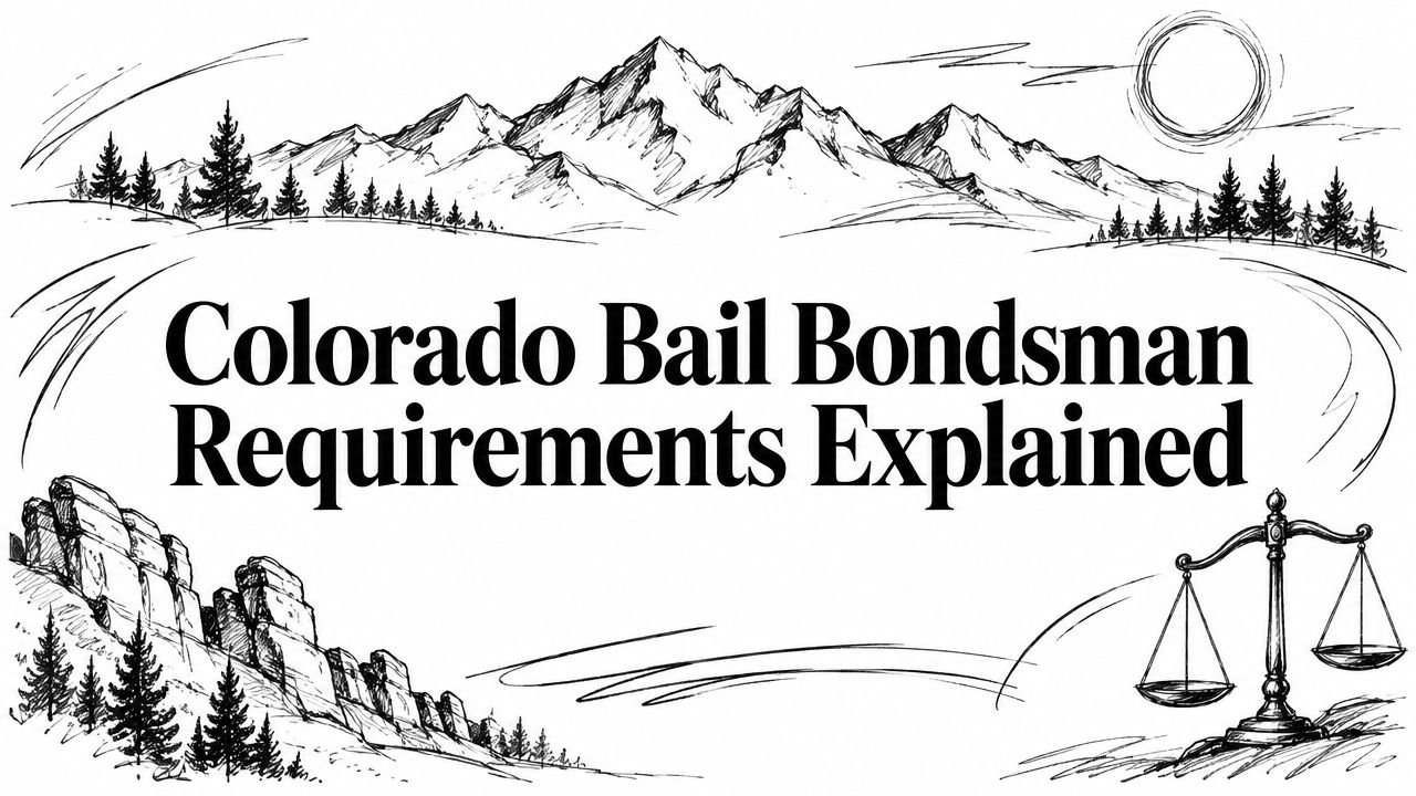 Colorado Bail Bondsman Requirements Explained