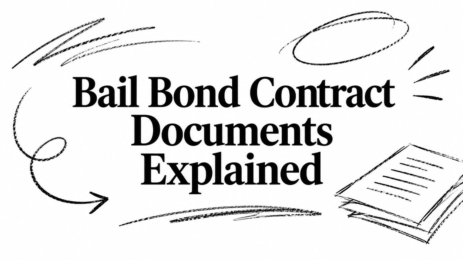 Bail Bond Contract Documents Explained