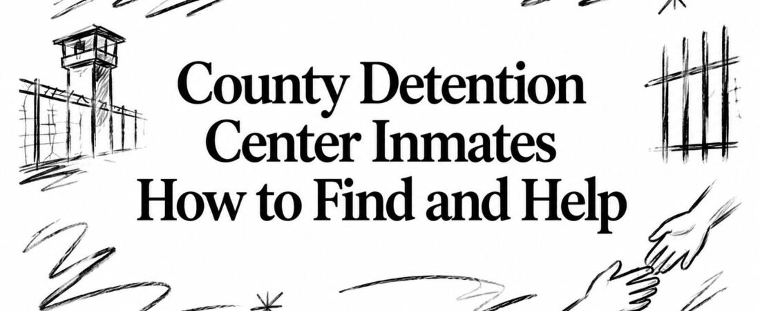 County Detention Center Inmates How to Find and Help