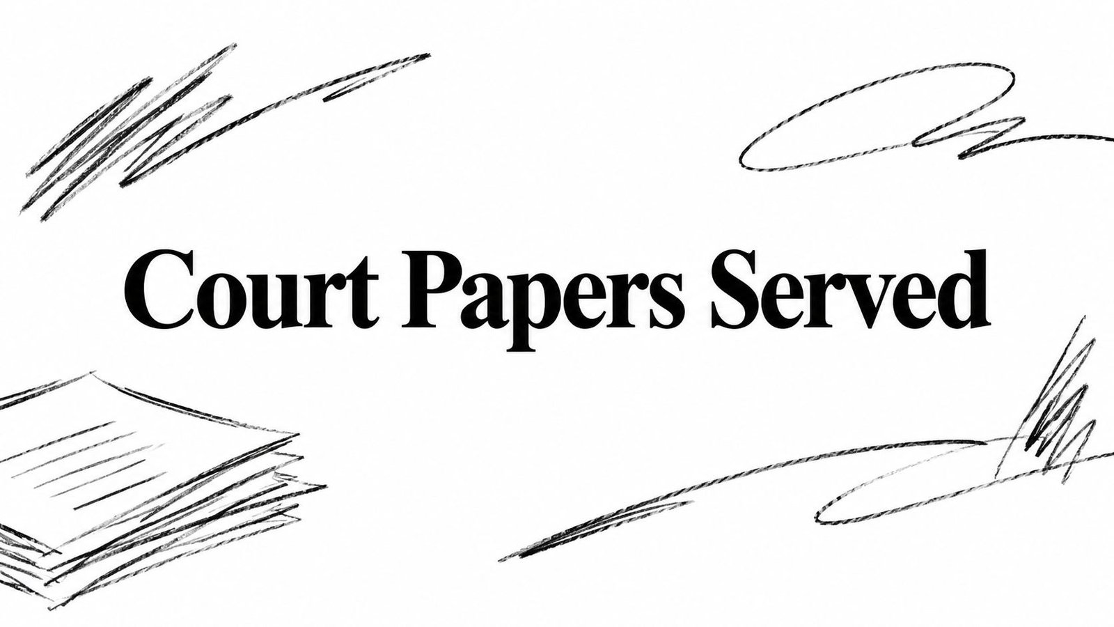 Court Papers Served
