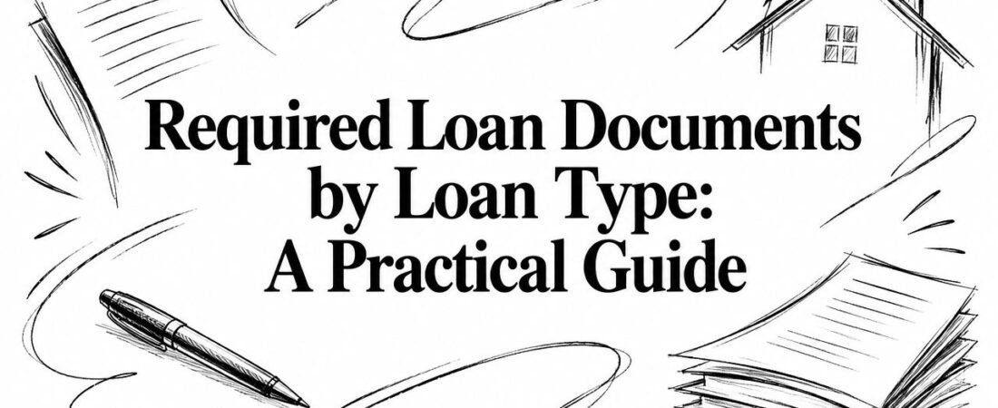 Required Loan Documents by Loan Type: A Practical Guide
