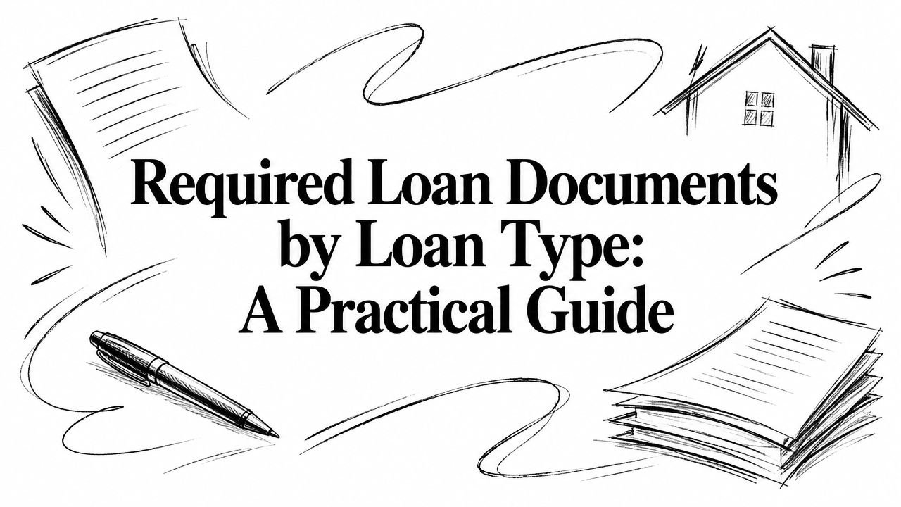 Required Loan Documents by Loan Type: A Practical Guide