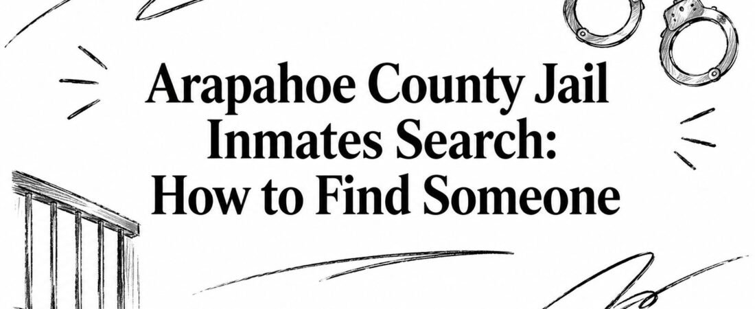 Arapahoe County Jail Inmates Search: How to Find Someone