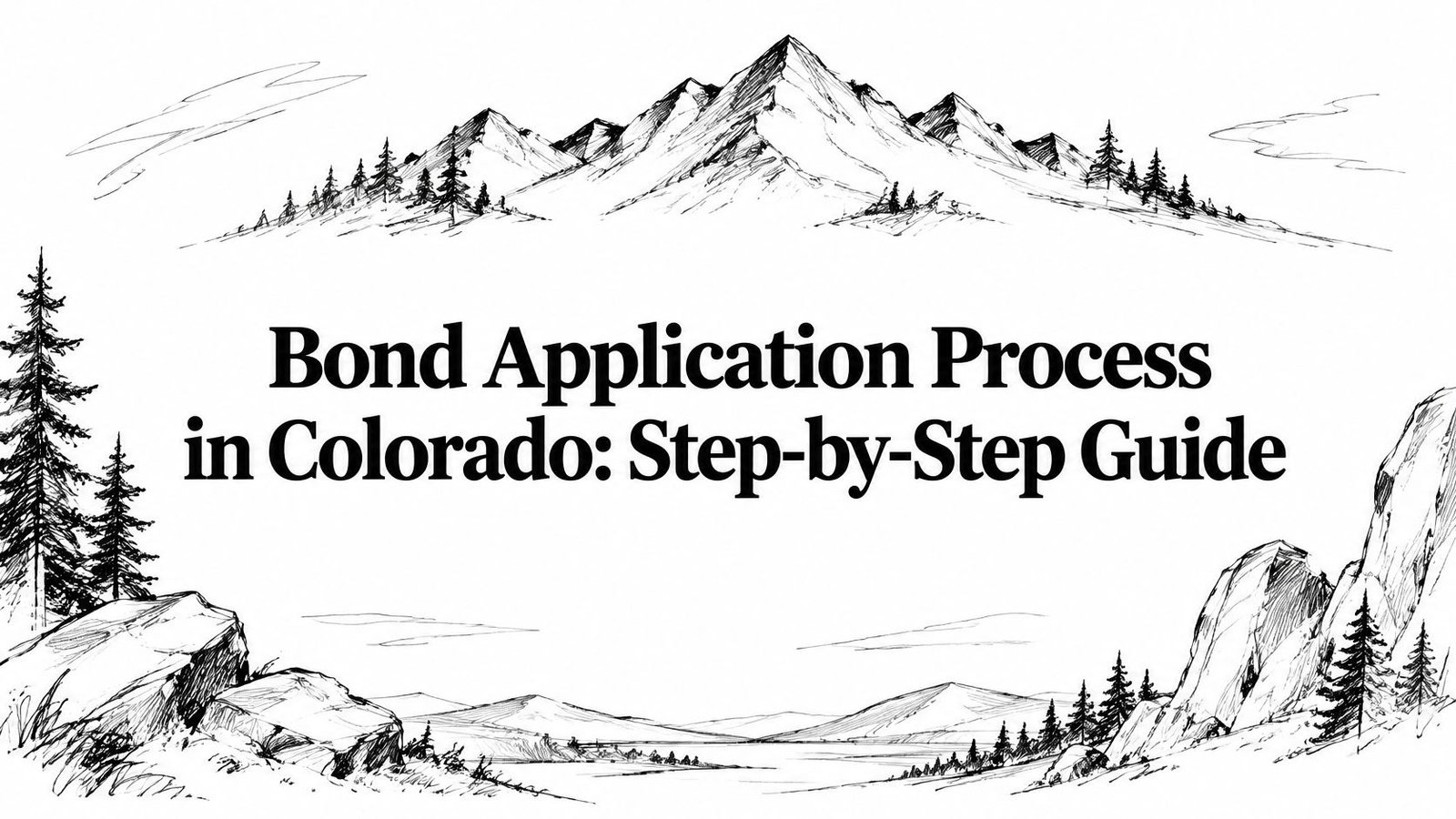 Bond Application Process in Colorado: Step-by-Step Guide