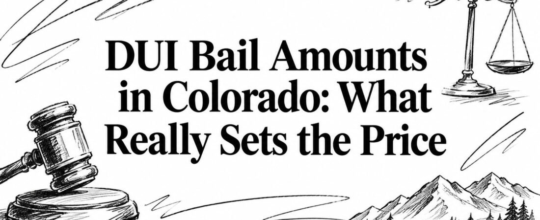 DUI Bail Amounts in Colorado: What Really Sets the Price