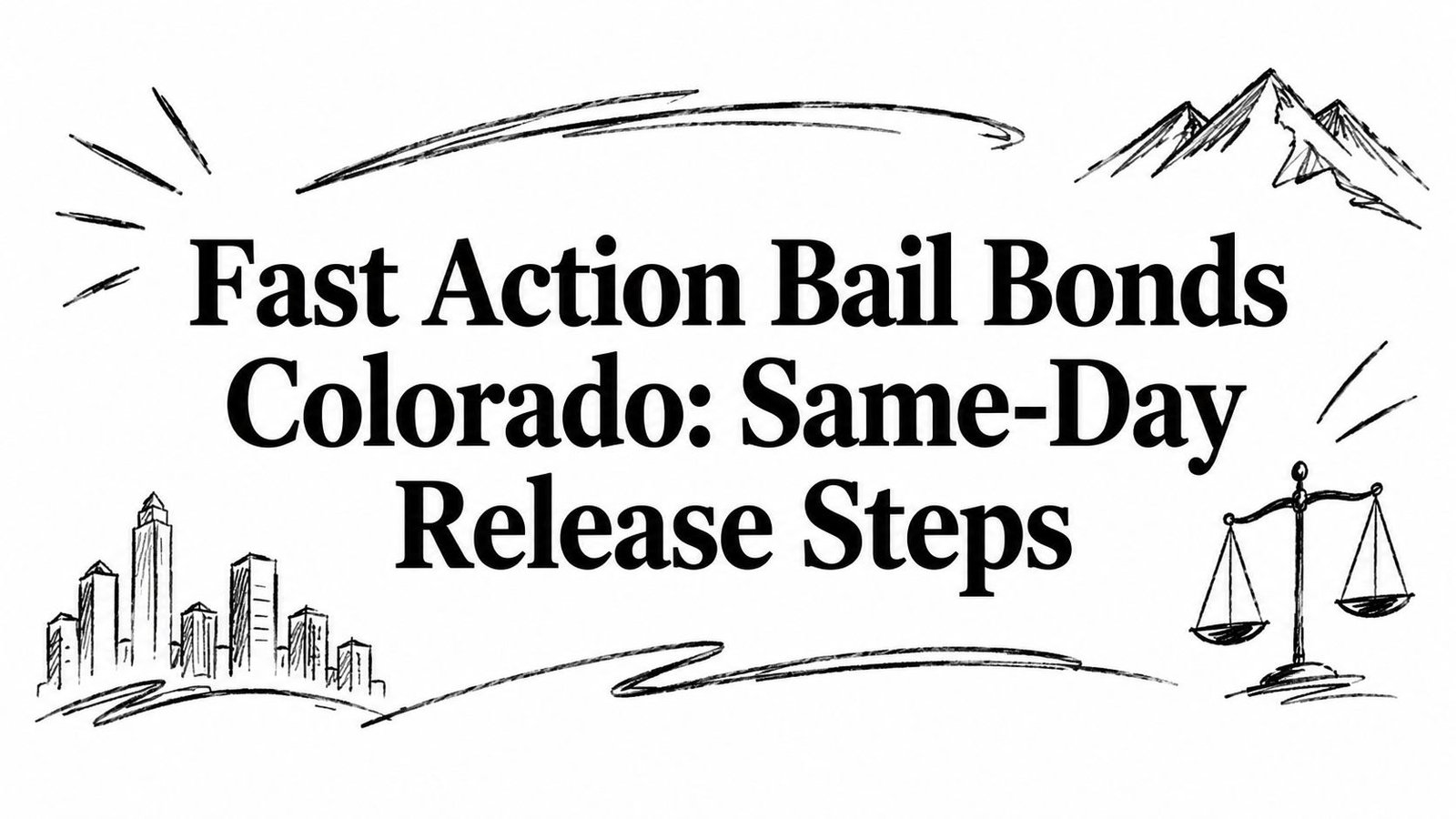Fast Action Bail Bonds Colorado: Same-Day Release Steps