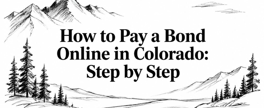 How to Pay a Bond Online in Colorado: Step by Step