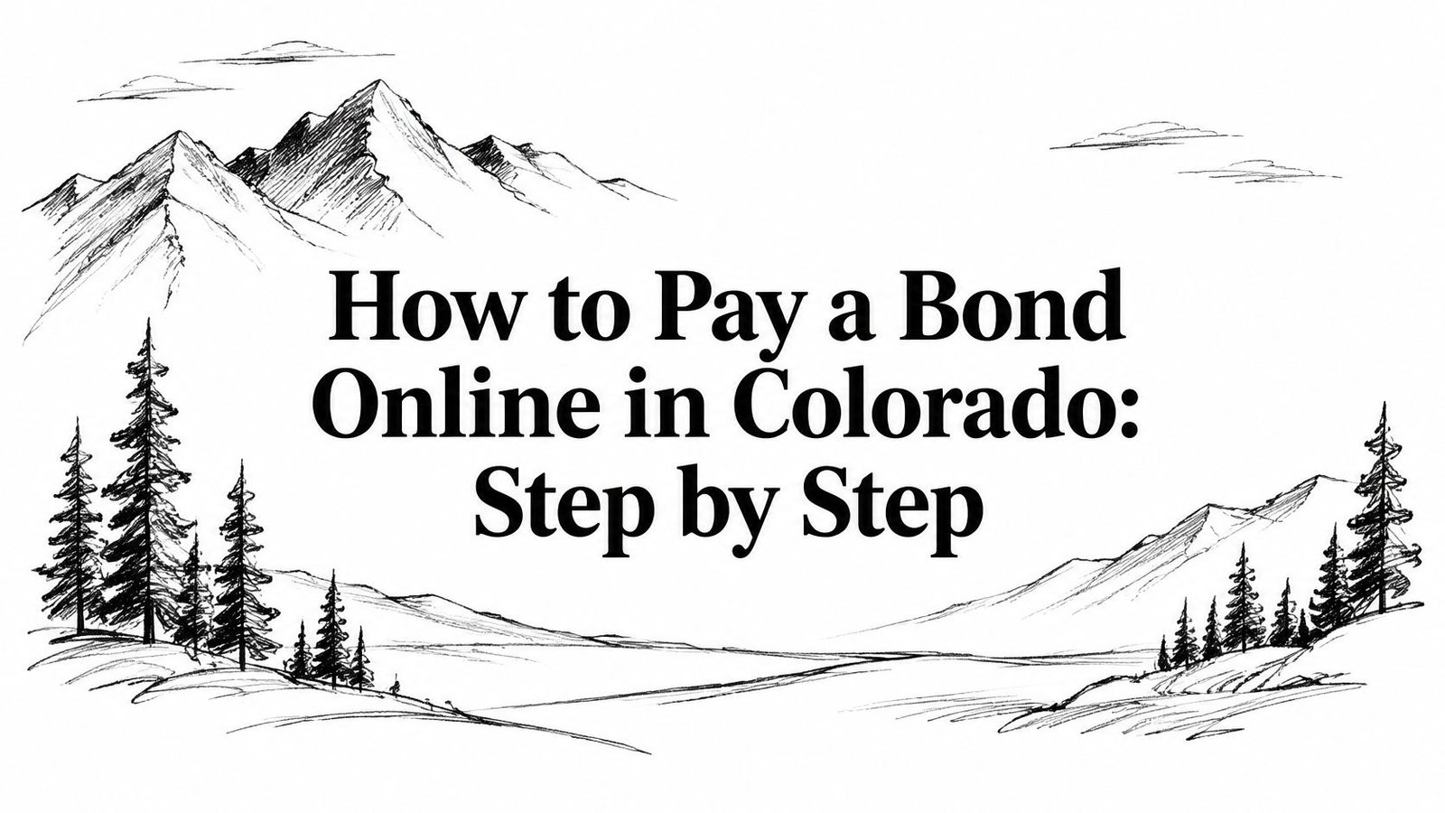 How to Pay a Bond Online in Colorado: Step by Step