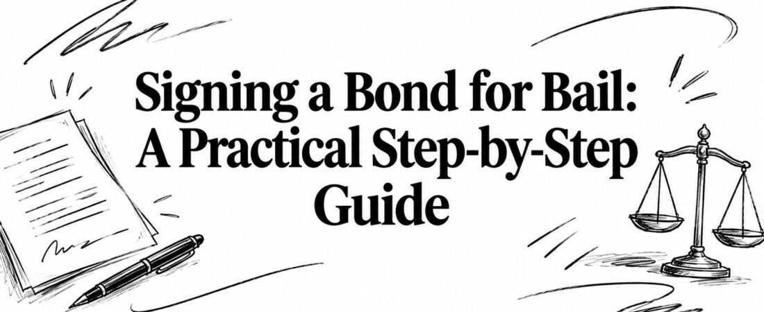 Signing a Bond for Bail: A Practical Step-by-Step Guide