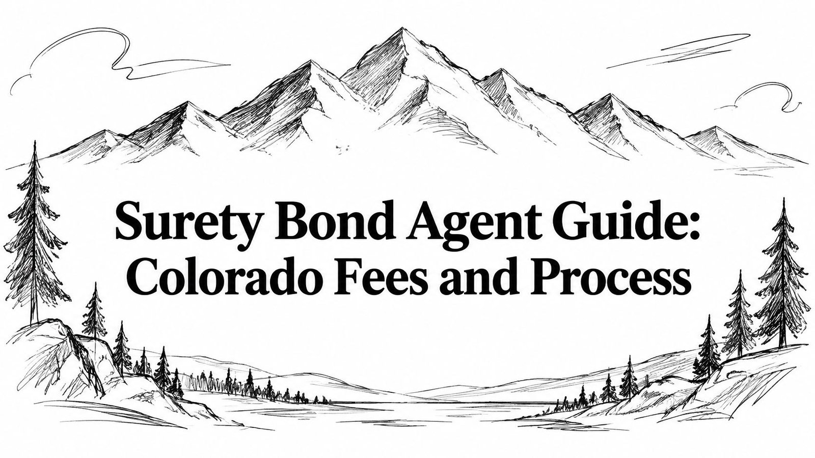 Surety Bond Agent Guide: Colorado Fees and Process
