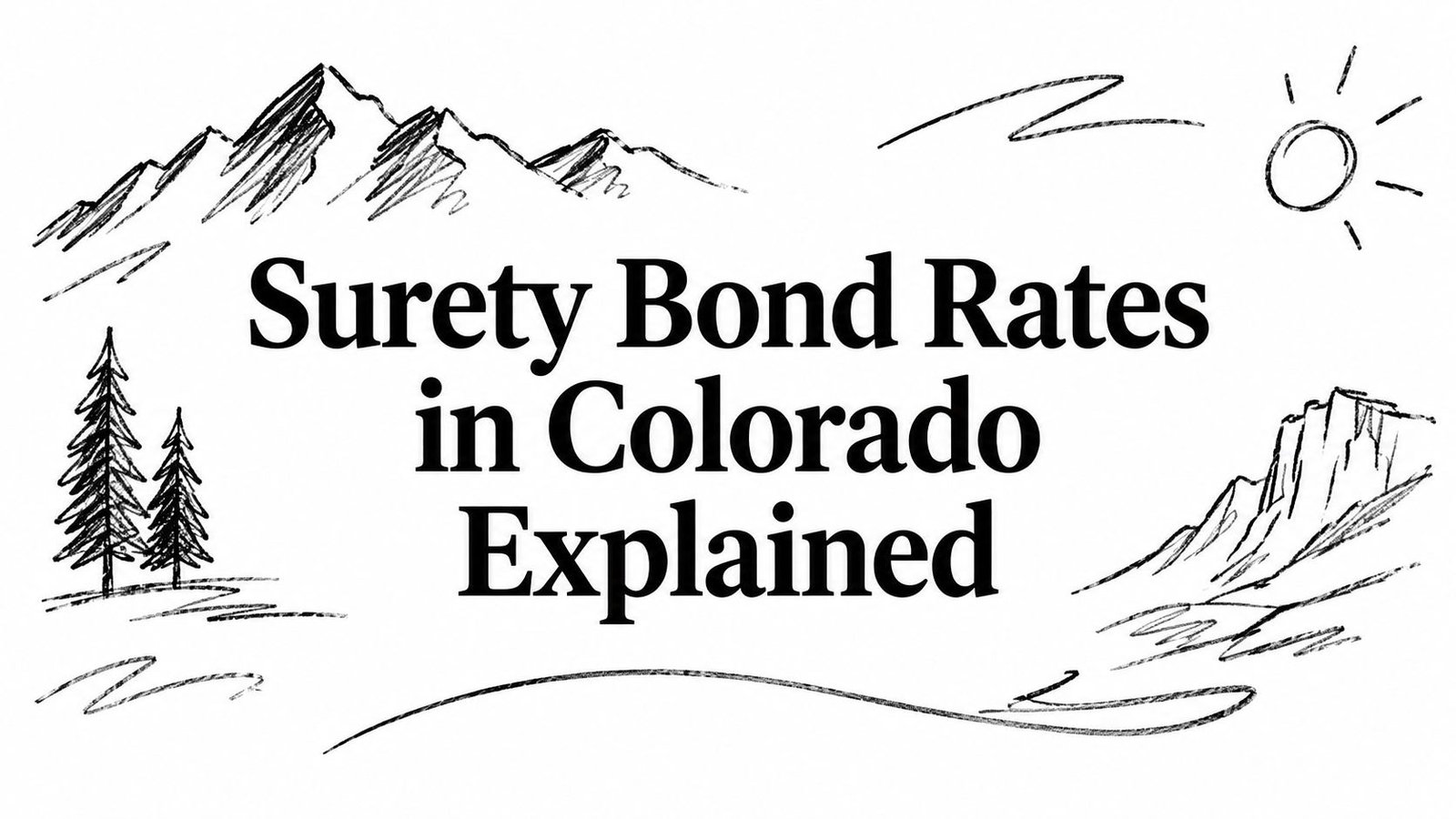 Surety Bond Rates in Colorado Explained