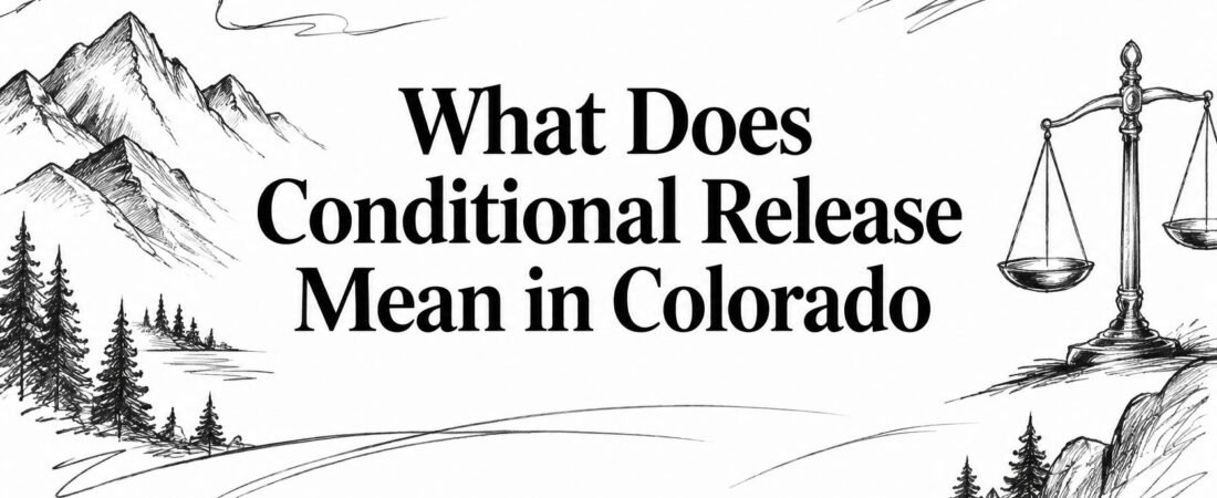 What Does Conditional Release Mean in Colorado
