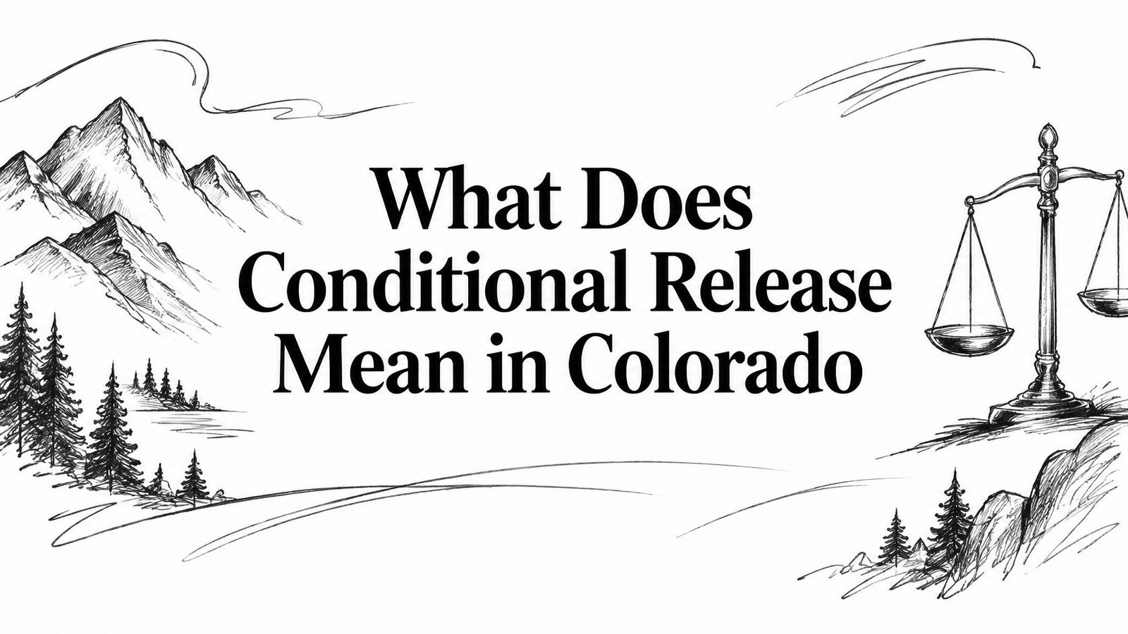 What Does Conditional Release Mean in Colorado