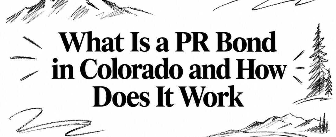 What Is a PR Bond in Colorado and How Does It Work